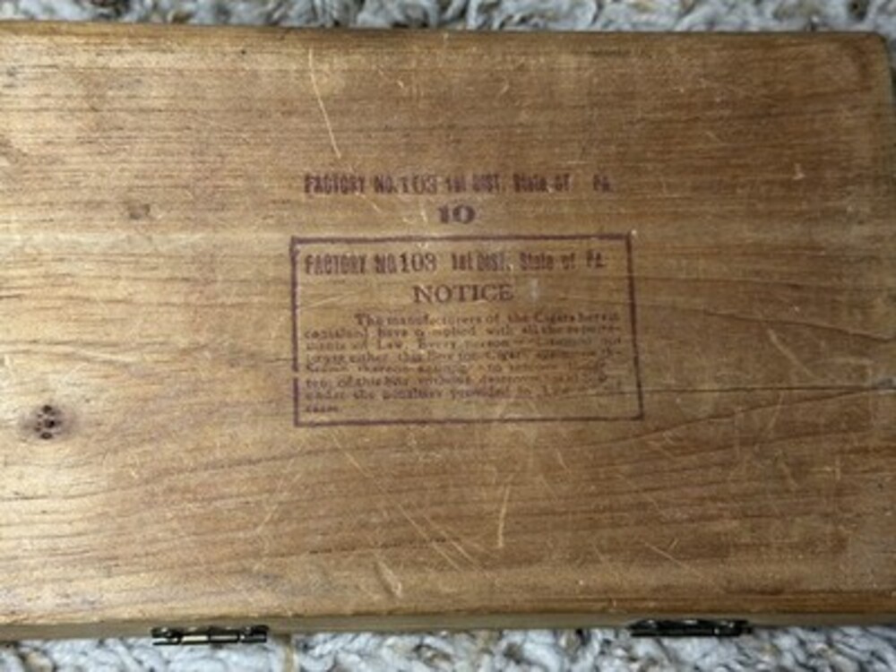 Pre-Embargo La Cubana Cigar Box Collectible Yocum Bros. 6 "x 4"